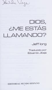 Dios, ¿me, estás llamando?